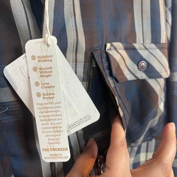 Roundtree & Yorke Outdoor The Trekker Button-down Shirt M NWT - Picture 6 of 10